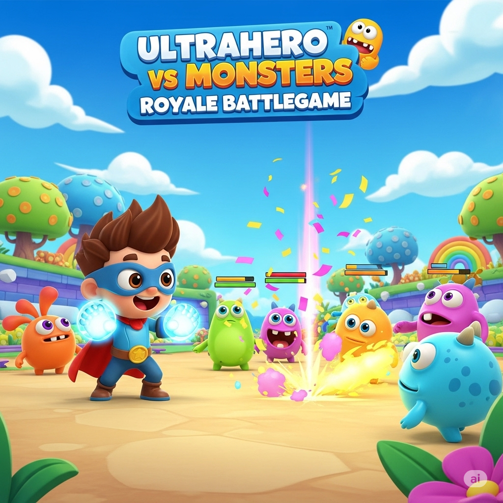 Ultrahero Vs Monsters Royale Battle