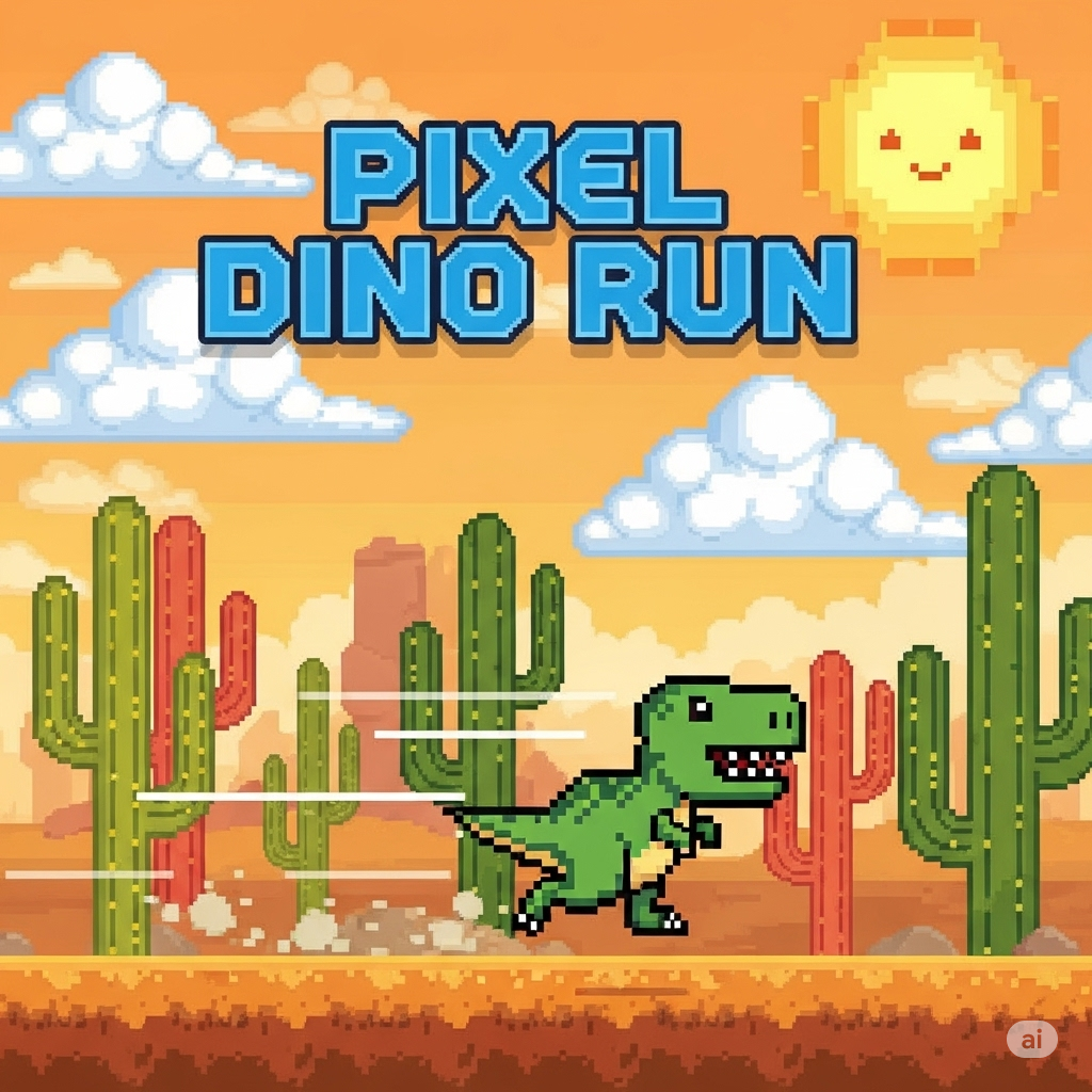 Pixel Dino Run