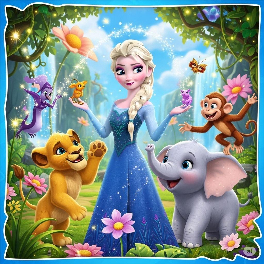 Elsa Magic Zoo